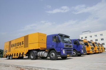 丹东发电车租赁-发电机组散热器铜质与铝质哪个散热好？